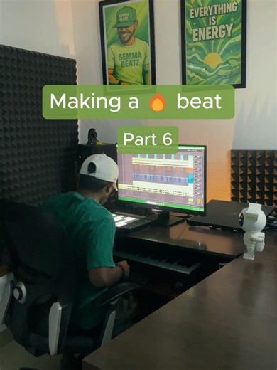 Making a beat. Part 6 #semmabass #semmabeatz #malaysia #fyp #hiphopbeat