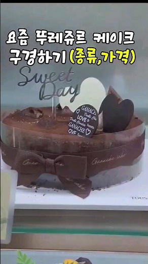 [1만뷰💕]요즘 뚜레쥬르 케이크 구경하기 #종류 #가격 #cake
