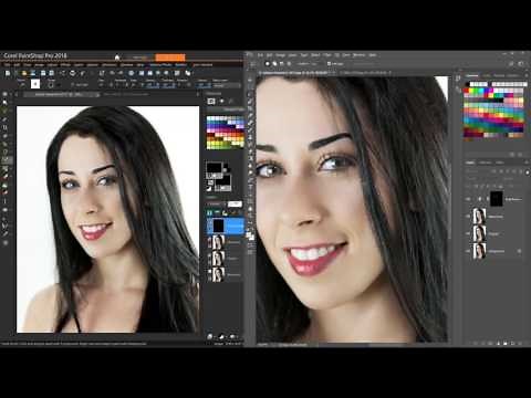 PaintShop Pro and Photoshop comparison