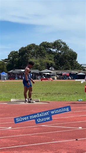 MASTS Games 2025 shotput throw silver medalist. Congratulations 🫡 | Jose Lorenzo Masas