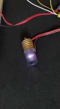 プラズマボール自作！グローランプで放電実験