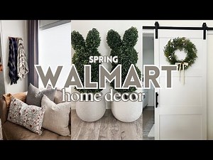 *NEW* WALMART SPRING HOME DECOR FINDS 2025 | SHOP & DECORATE WITH ME