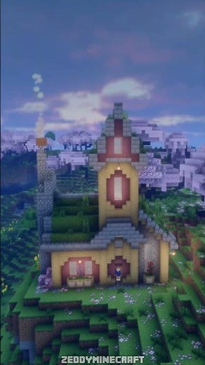 Cherry Grove Starter House Minecraft Mod #minecraft #minecraftmods