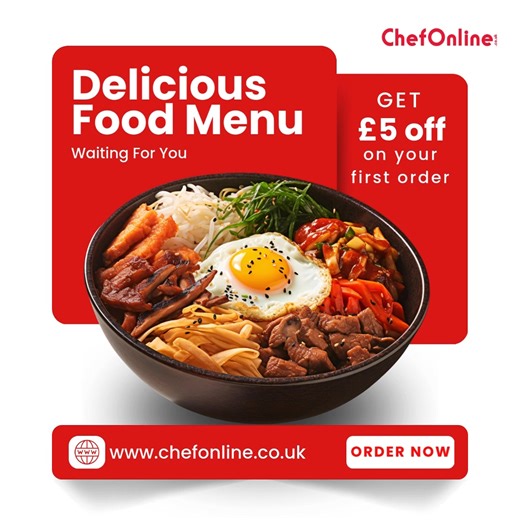 51 reactions | Delicious Food, Exclusive Offer! Order your favourite dishes through ChefOnline and enjoy £5 OFF on your first order! From sizzling starters to flavour-packed mains – it's time to treat yourself!  Use Code: CHEFNEW at checkout.  Order now: www.chefonline.co.uk *T&Cs Apply. | ChefOnline | Facebook