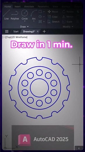 AutoCAD Drawing Mechanical | AutoCAD 2D for beginners