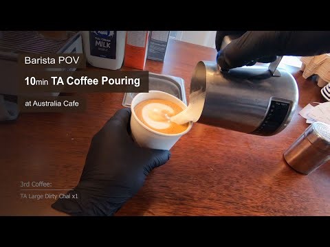 10 Minutes of Takeaway Coffee Making | Barista POV in Australia