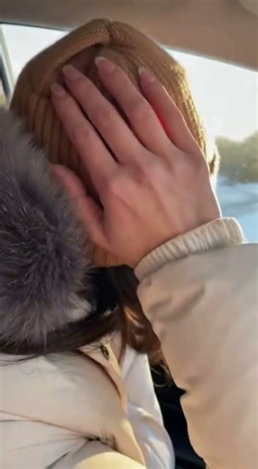 Truck Slides Into Car on Black Ice!A Normal Drive Turned Into a Nightmare for My Passenger.