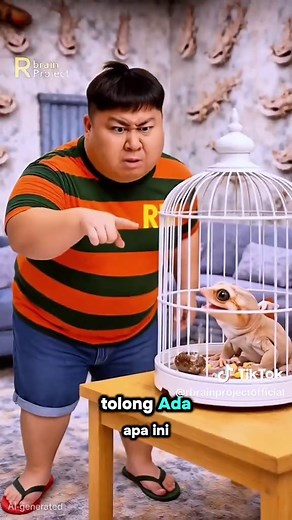 Cicak Galak di Rumah Lanang - Rbrain Project