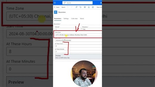 Set Timezone in Scheduled Flow #PowerAutomate #PowerAutomateShorts | Dilip Shah