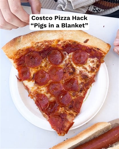 222K views · 615 reactions | Costco Food Court Game Changer: Pizza x Hot Dog  | Foodbeast | Facebook