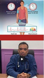 24x7 Ambulatory Blood Pressure Monitoring provides a clearer picture of your blood pressure levels throughout the day and night. This test is crucial for diagnosing conditions like white-coat hypertension, masked hypertension, and fluctuating BP patterns. It helps your doctor tailor the right treatment plan based on real-time data. Watch this video to learn when and why this advanced monitoring is recommended. | Heal Your Heart | Facebook