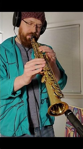 gently exploring Naima on the soprano saxophone
