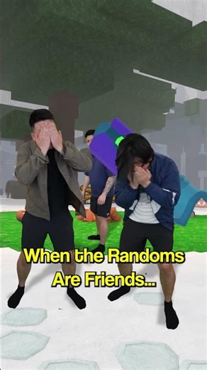 When You Play With RANDOMS But They're Friends!