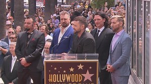 'N Sync Receives Hollywood Walk of Fame Star