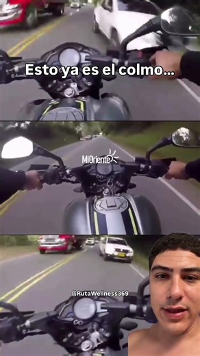 ⚠️🏍️ One second… one decision… and life is at stake