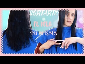 CÓRTATE EL PELO TU MISMA REDONDO O EN PICO EN 5 MINUTOS 🎀sandranewlook