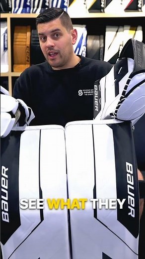 Bauer Supreme Fuse Goalie Pads & Gloves — First Look #Shorts
