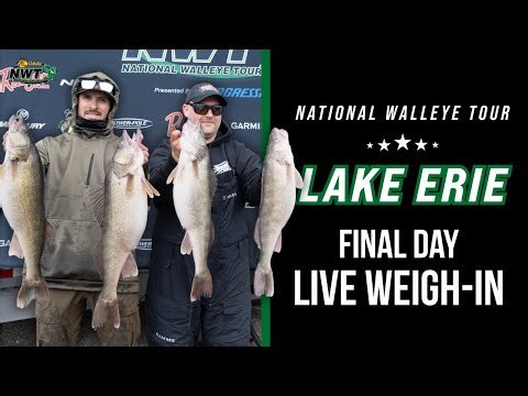 Championship Day Weigh-In LIVE | Lake Erie | National Walleye Tour