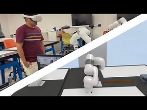 uFactory Lite 6 Robotic Arm Digital Twin VR Visualization with Emulate 3D