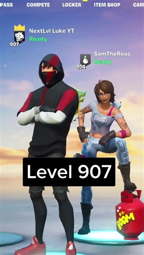 Level 907 Grinding Rewards in Fortnite Battle Pass