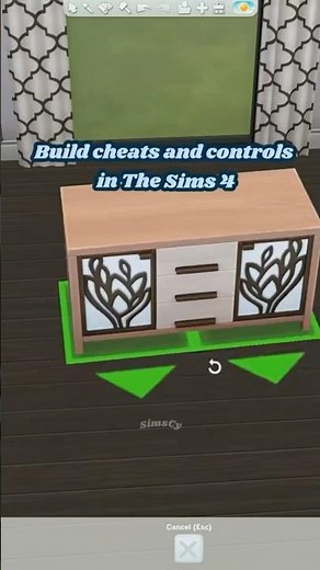 Must- Know Build Controls and Cheats Sims 4! #sims4build #thesims4 #shorts #sims4tutorial #cheats