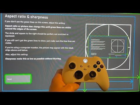 Xbox Series X/S: How to Adjust Aspect Ratio & Sharpness Tutorial! (TV & Display Options) 2025