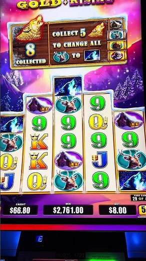 See full video in link above: CRAZY $16K WIN ON TIMBER WOLF TRIPLE POWER SLOT