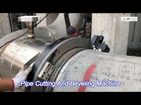 lightweight clamshell pipe cutting machine 20"–26" high performance