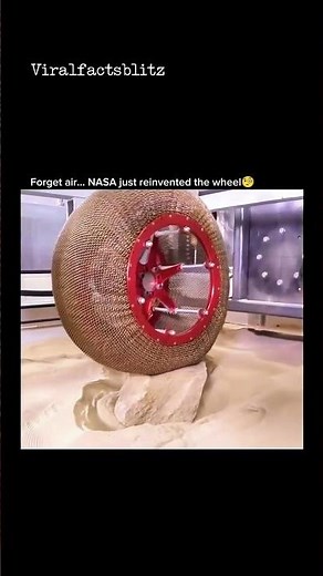 These tires were made for Mars | but you could ride them on Earth 🧐 #NASA #SpaceTech
