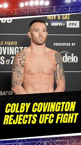 🔥 Colby Covington makes headlines by turning down a highly anticipated UFC fight! What's his game plan? 🤔 Is he dodging fights or seeking tougher opponents? Let us know your thoughts! 👇 . . . . . #UFC #ColbyCovington #FightNews #MMA #Sports | One Stop UFC by Sportskeeda