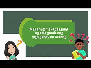 Grade 6 Pagsulat ng Tula