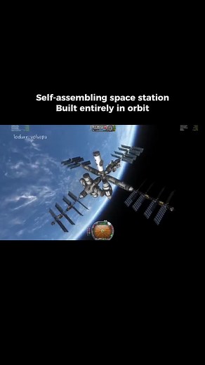Building Space Stations in Kerbal Space Program