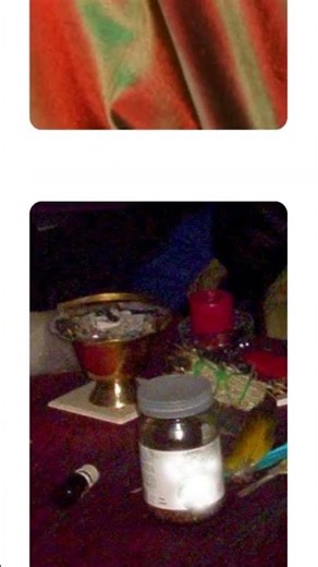 Enochian altar cloth tassels