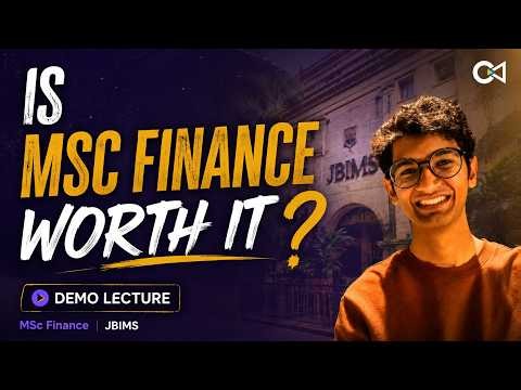 What Nobody Tells You About MSc Finance | Demo Lecture