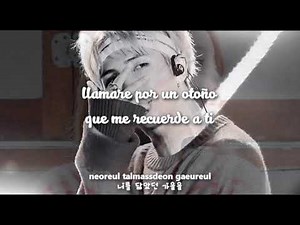 YOUNHA (윤하) - WINTER FLOWER (FT. RM OF BTS) [Sub Español + Hangul + Rom] HD