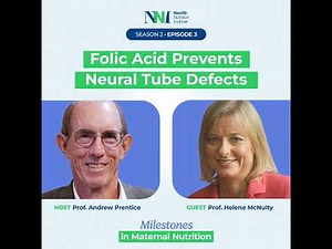 Milestones in Maternal Nutrition - Folic Acid Prevents Neural Tube Defects - Episode 3