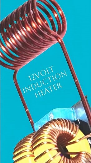 How to make 12v induction heater at home #shorts