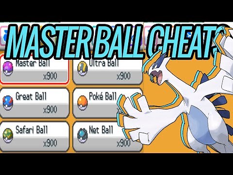 Master Ball Cheats for Pokemon SoulSilver/HeartGold (PC/Mobile)