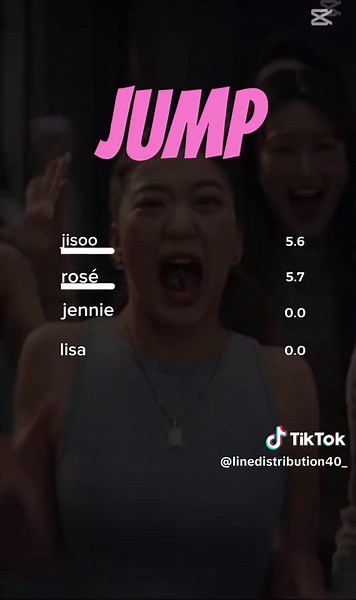 Understanding Line Distribution in BLACKPINK's Jump