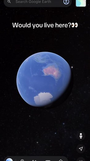 Hidden Google Earth Location: Would You Live Here?