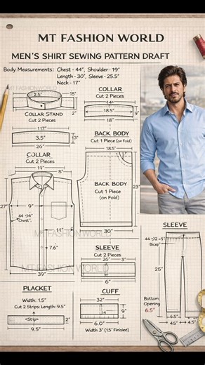 👉Shirt Measurement Like a Pro | Tailoring Tips #shorts #shortsfeed #youtubeshorts