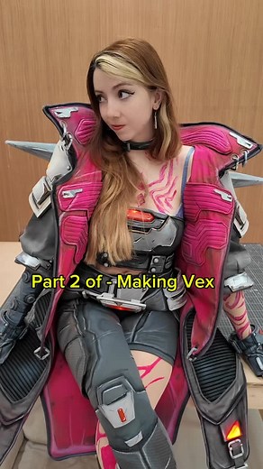 Part 2 of my sponsored Borderlands 4 Vex build - Her coat and markings! @borderlands #borderlands #vex #ad | LittleJem