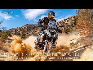 From Stock to Savage || 2025 BMW R 1250 GS Adventure Full Modification Breakdown
