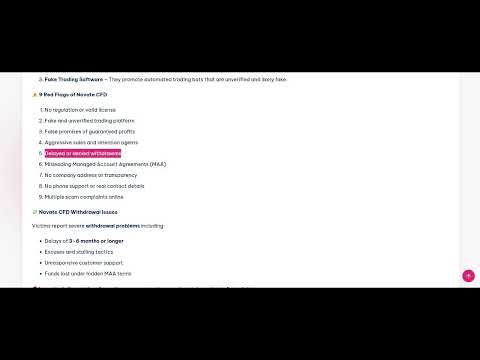 Novate-cfd.com Review | Novate CFD Scam Using Deposit Traps