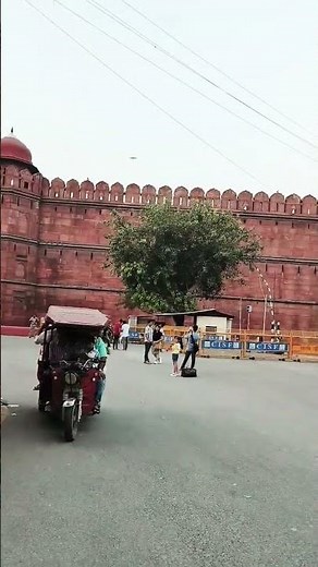 Majestic View of Red Fort Delhi 🇮🇳 | Heritage of India | Delhi Tourism Shorts