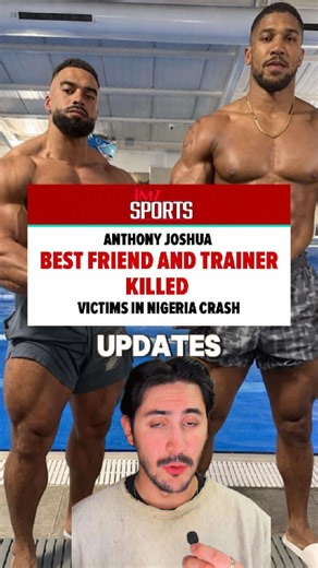 Tragic update — Anthony Joshua’s crash claimed the lives of his strength coach Sina “Evolve” Ghami, and close friend Kevin