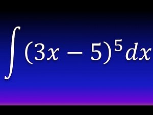 29. Integral from binomial to fifth (function raised to exponent)