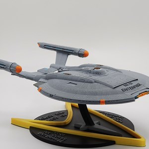 Nx-class Starship Replica: 3D Printed Sci-fi Model With Display Stand - Etsy