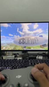 1.1K views · 4 comments | DJI FPV Controller 3 Test Lift Off Simulator #dji #fpv #liftoff #djifpvcontroller3 | White Gallery - ห้องภาพสีขาว | Facebook