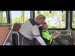 Sam on buses to Magic Kingdom from Old Key West & back @ Disney World @onthatnote